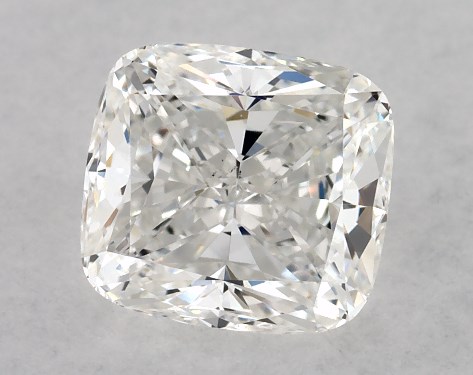 GIA 1.00 Carat F-VS2 Very Good Cut Cushion Modified Diamond